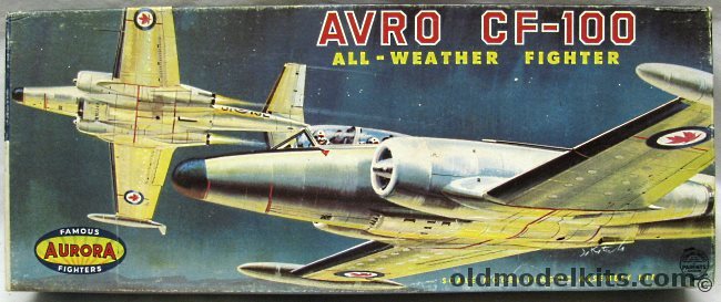 Aurora 1/67 Avro CF-100 All Weather Fighter, 137-98 plastic model kit